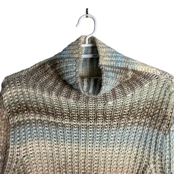 Oui Women's Knitted Sweater with Stand-Up Collar - Picture 3 of 10